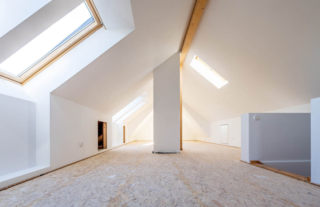 Dachgeschossausbau im Trockenbau