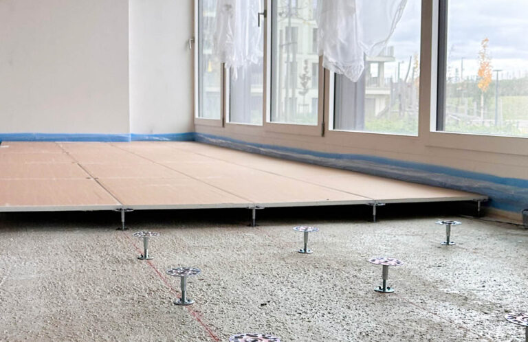 Systemboden im Trockenbau